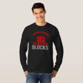 Construction Brickaying Job Profession Bricklayer  T-shirt (Voorkant volledig)