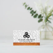 Construction Build | Contractor Tools Visitekaartje (Staand voorkant)