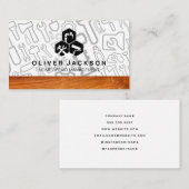 Construction Build | Contractor Tools Visitekaartje (Voorkant / Achterkant)