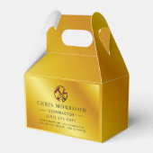 Construction Business Marketing Logo Bedankdoosjes (Voorkant Zijde)