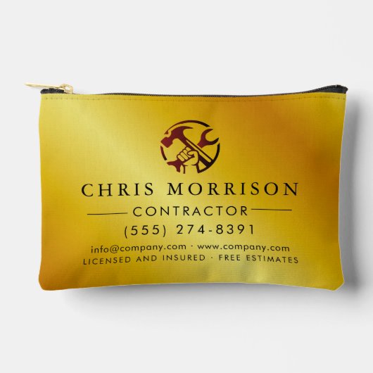 Construction Business Marketing Logo Etui (Voorkant)