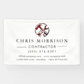 Construction Business Marketing Logo Spandoek (Horizontaal)