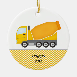 Construction Cement Mixer, speciaal Ornament