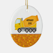 Construction Cement Mixer, speciaal Ornament (Rechts)