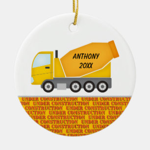 Construction Cement Mixer, speciaal Ornament