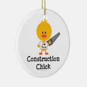 Construction Chick Ornament (Rechts)