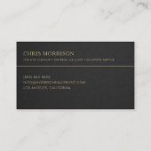 Construction Cleanup Services Professional  Visitekaartje (Achterkant)