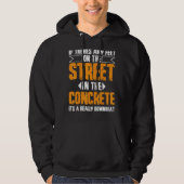 Construction Concrete Finisher 5 Hoodie (Voorkant)