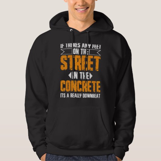 Construction Concrete Finisher 5 Hoodie (Voorkant)