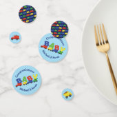 Construction Cute Trucks Boy Baby shower Confetti (Groep)