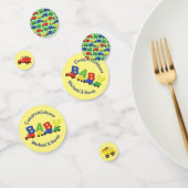 Construction Cute Trucks Boy Baby shower Confetti (Groep)