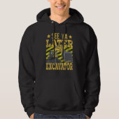 Construction Digger See Ya Later Excavator Toddler Hoodie (Voorkant)
