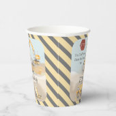 Construction Dump Truck Boy's 2nd Birthday Party Papieren Bekers (Rechts)