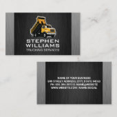 Construction Dump Truck | Builders Visitekaartje (Voorkant / Achterkant)