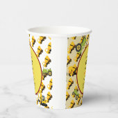 Construction Dump Truck Party Boy Birthday  Papieren Bekers (Rechts)