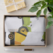 Construction Dump Truck Party Boy Birthday  Tissuepapier (Geschenk)