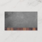 Construction Dump Truck Vehicle | General Contract Visitekaartje (Achterkant)