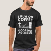 Construction Floor Installer Flooring Contractor T-shirt (Voorkant)