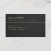 Construction Hauling Services Professional Visitekaartje (Achterkant)