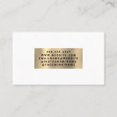 Construction Home Repairman Icons | Builders Visitekaartje (Achterkant)