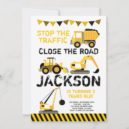 Construction Kaart (Voorkant)