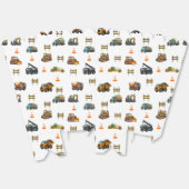 Construction machinery bedankdoosjes (Ongevouwen)