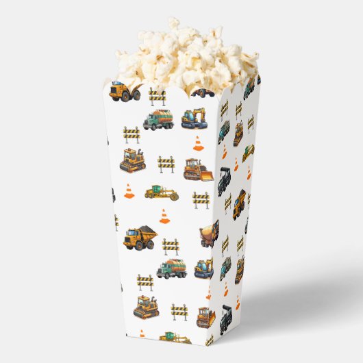 Construction machinery bedankdoosjes (Popped)