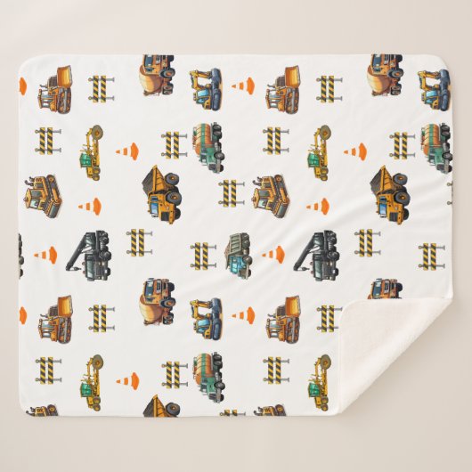 Construction machinery sherpa deken (Voorkant (horizontaal))