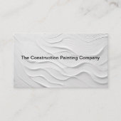 Construction Painting Professional Business Cards Visitekaartje (Voorkant)