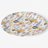 Construction Theme Party Papieren Bordje (Gekanteld)