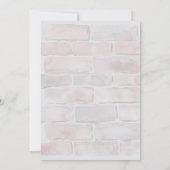 Construction Themed Children's Birthday Invitation Kaart (Achterkant)