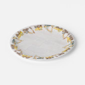 Construction Themed Children's Birthday  Papieren Bordje (Gekanteld)