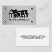 Construction Tools | Home Builder Visitekaartje (Voorkant / Achterkant)