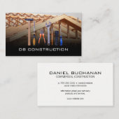 Construction Tools | Work Site Visitekaartje (Voorkant / Achterkant)