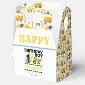 Construction Truck 1st Birthday | Kids Party Bedankdoosjes (Geopend)