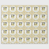 Construction Truck 1st Birthday | Kids Party Cadeaupapier (Vlak)