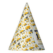 Construction Truck 1st Birthday | Kids Party Feesthoedjes (Links)