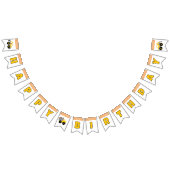 Construction Truck Birthday Party Invitation Vlaggetjes (Alle)