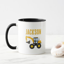 Construction Truck Birthday | Personalized Décor Mok