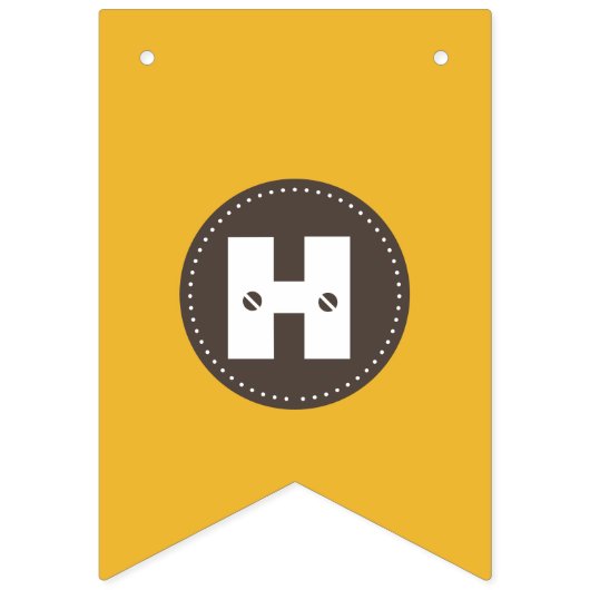 Construction Truck Birthday | Personalized Décor Vlaggetjes (Tweede vlag)