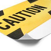 Construction Vehicles First Birthday Dump Truck Poster (Hoek)