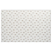 Construction vehicles heavy equipment beige stof (Fat Quarter)