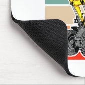 Construction Vehicles Valentines Hearts Excavator  Muismat (Hoek)