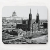 Construction Washington Mousepad Muismat (Voorkant)