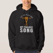 Construction Worker Builder Jackhammer Favorite So Hoodie (Voorkant)