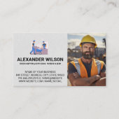 Construction Worker | Home Builders Visitekaartje (Voorkant)