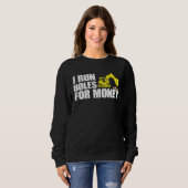 Construction Worker Tees  I Run Hole For Money (Voorkant volledig)