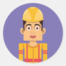 Constructor Ronde Sticker