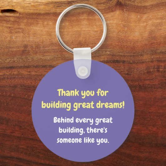 Constructor Sleutelhanger (Achterkant)