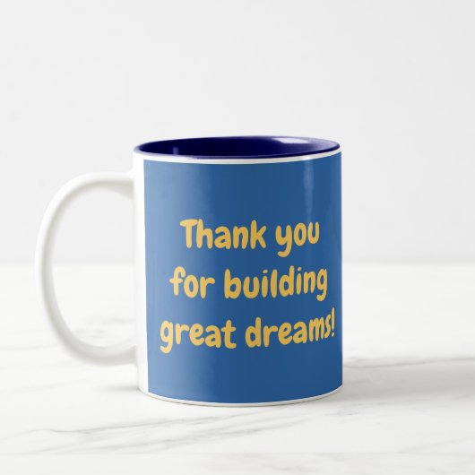 Constructor Tweekleurige Koffiemok (Links)